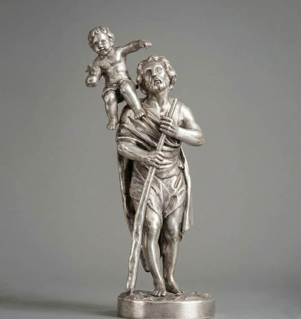 Sint-Kristoffel-houten-beeld